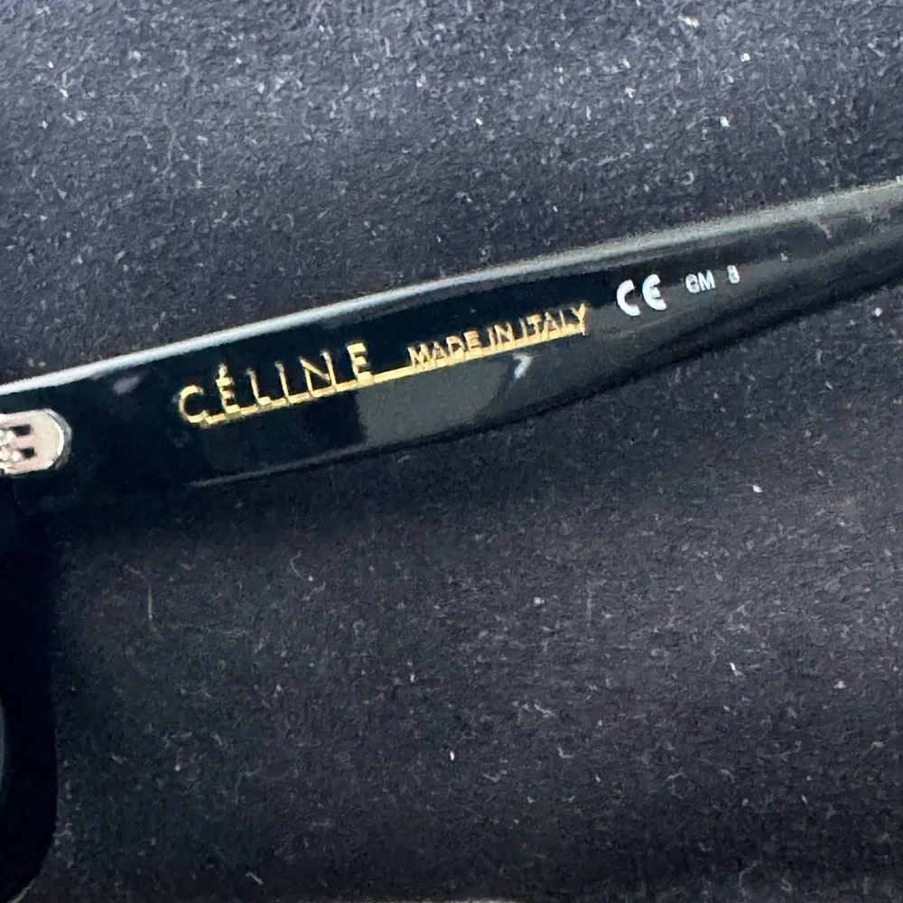 Celine Cocoon 41022 Sunglasses with Case - Black - Picture 4 of 5